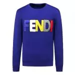 pull homme fendi oversize fendi logo blue